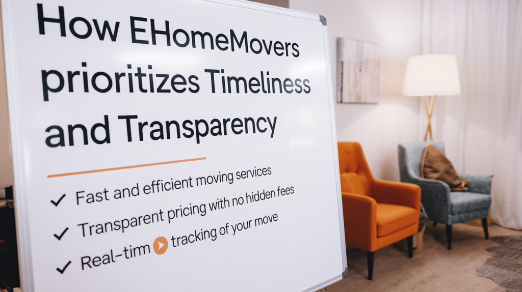 How eHomeMovers Prioritizes Timeliness and Transparency